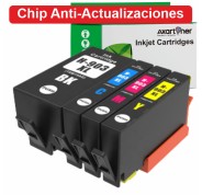 Compatible Pack x4 HP 903XL - Chip Anti-Actualizaciones - Cartuchos de Tinta